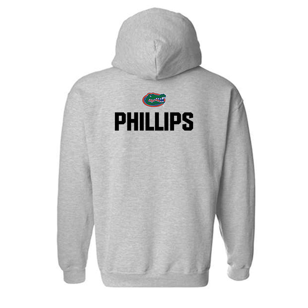 Florida - NCAA Women's Track & Field : Asia Phillips - Sports Shersey Hooded Sweatshirt