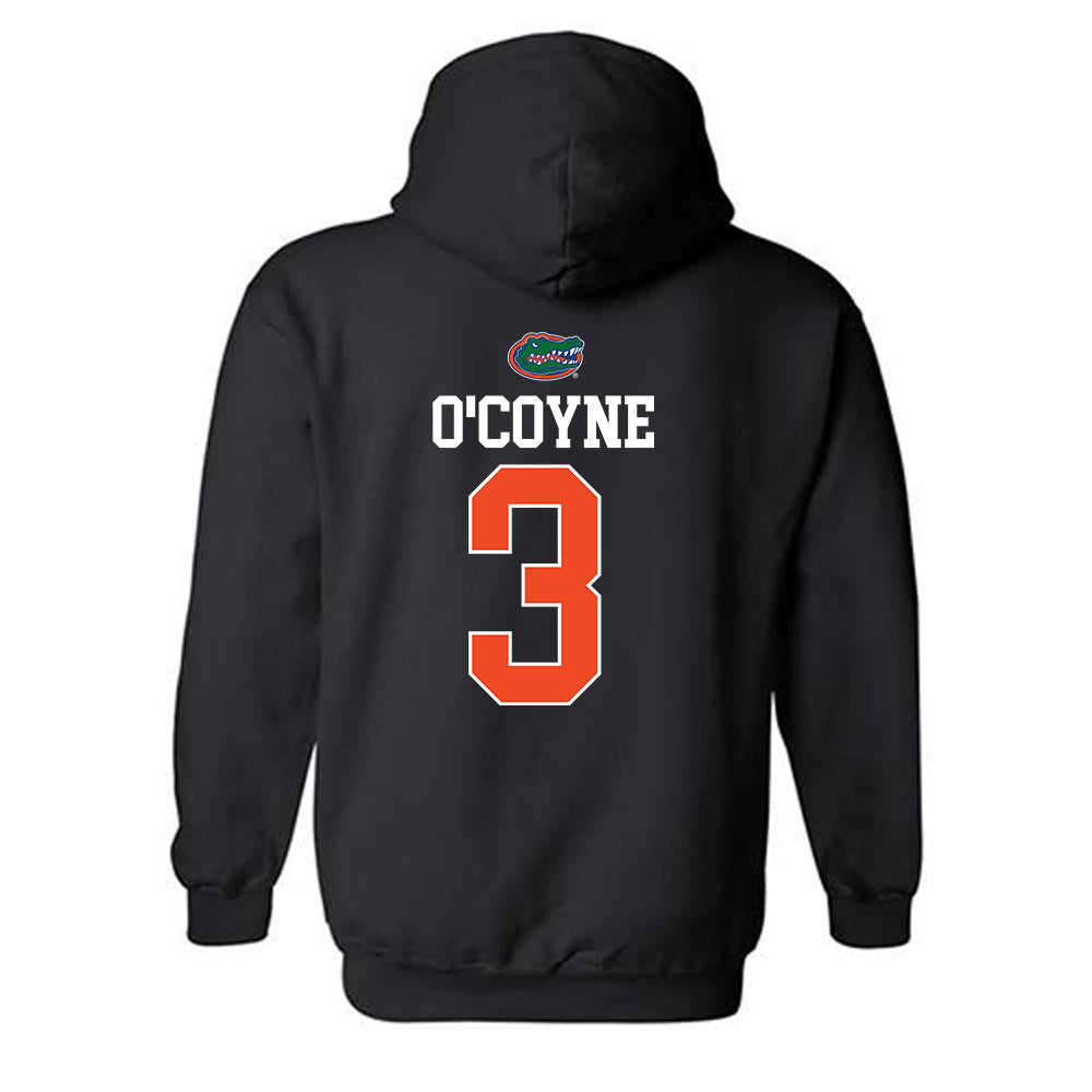 Florida - NCAA Women's Soccer : Tatum O'Coyne - Sports Shersey Hooded Sweatshirt-1
