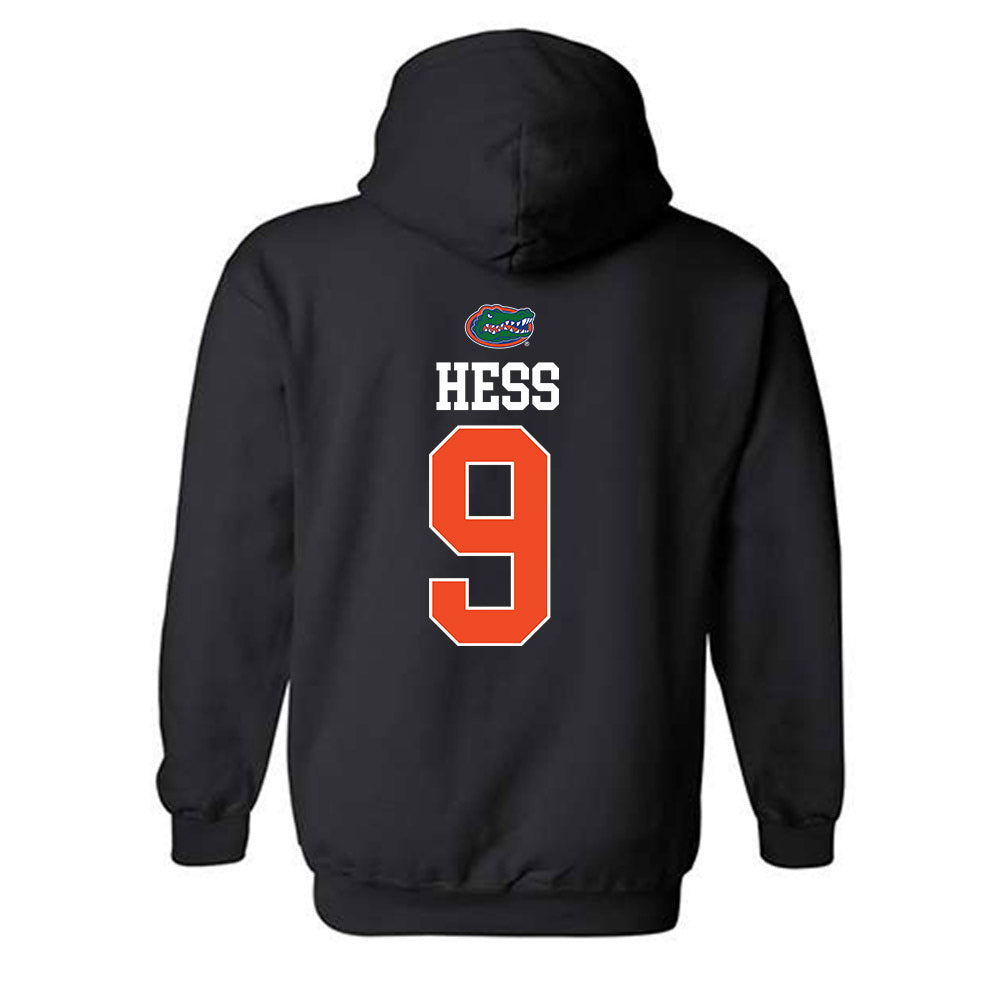 Florida - NCAA Women's Soccer : Addison Hess - Sports Shersey Hooded Sweatshirt-1