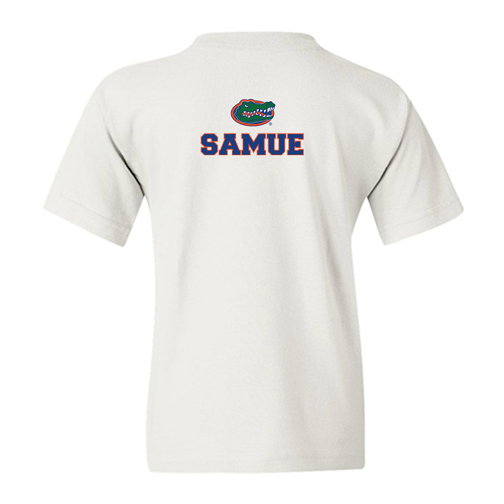 Florida - NCAA Women's Track & Field : Aleesa Samue - Youth T-Shirt-1
