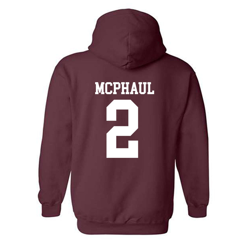 Mississippi State - NCAA Women's Basketball : Destiney McPhaul - Classic Shersey Hooded Sweatshirt-1