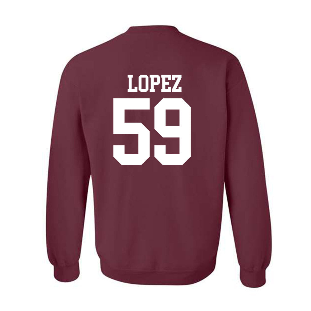 Mississippi State - NCAA Football : Alex Lopez - Classic Shersey Crewneck Sweatshirt-1