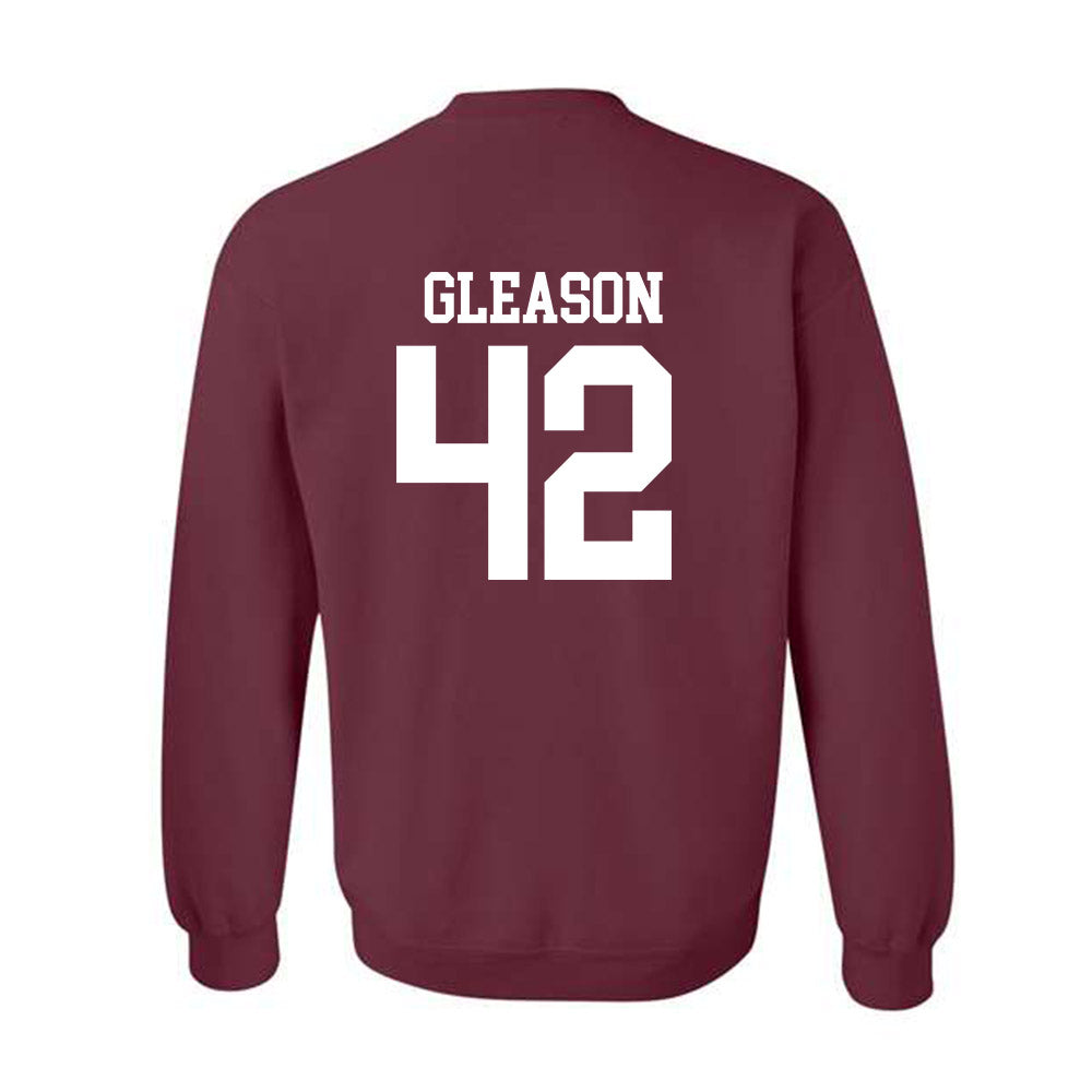 Mississippi State - NCAA Baseball : Jack Gleason - Classic Shersey Crewneck Sweatshirt-1