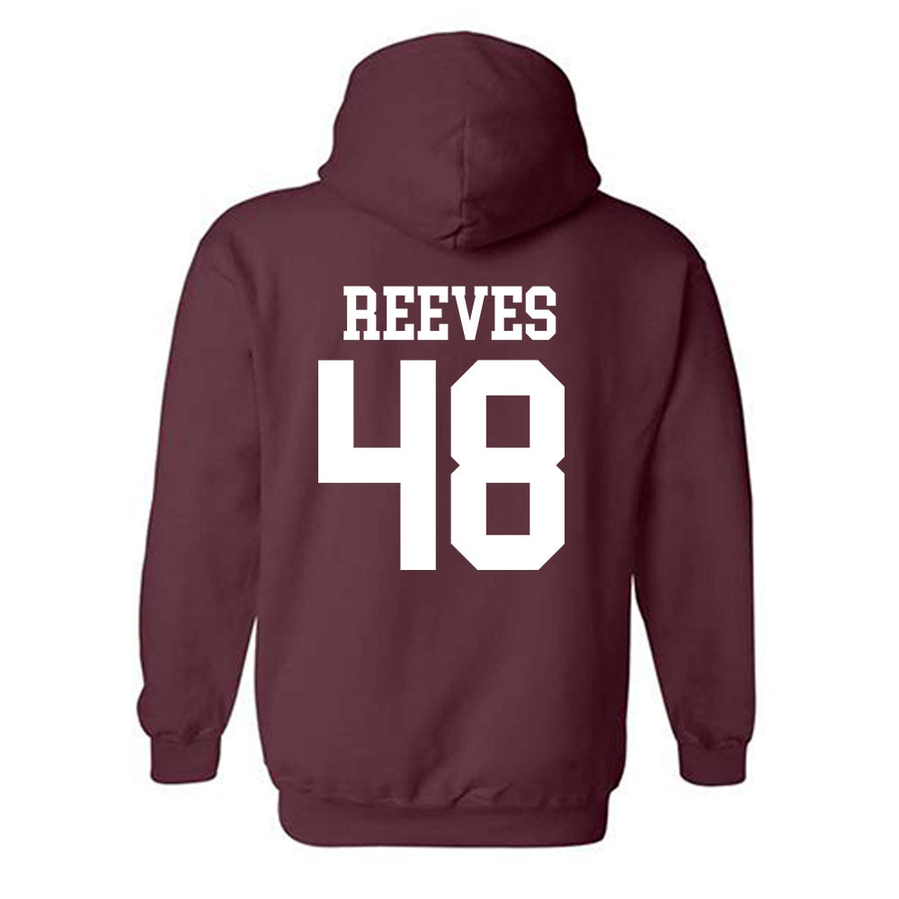 Mississippi State - NCAA Football : Turner Reeves - Classic Shersey Hooded Sweatshirt-1
