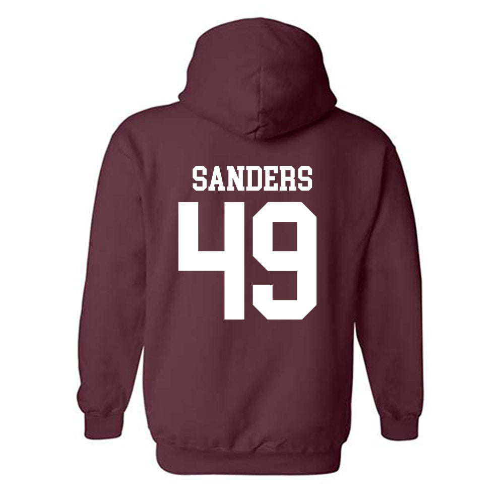 Mississippi State - NCAA Baseball : Gatlin Sanders - Classic Shersey Hooded Sweatshirt-1