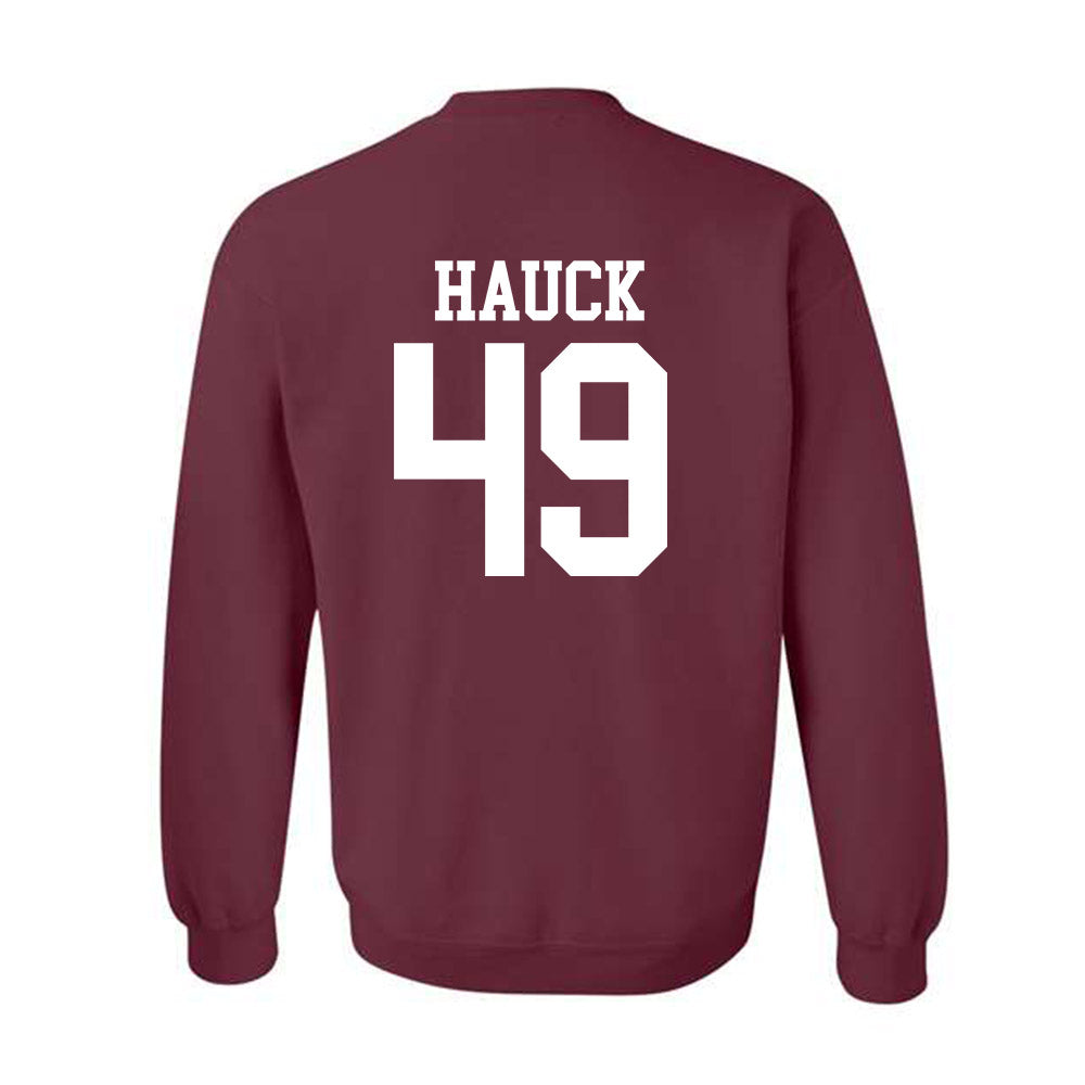 Mississippi State - NCAA Football : Marlon Hauck - Classic Shersey Crewneck Sweatshirt-1