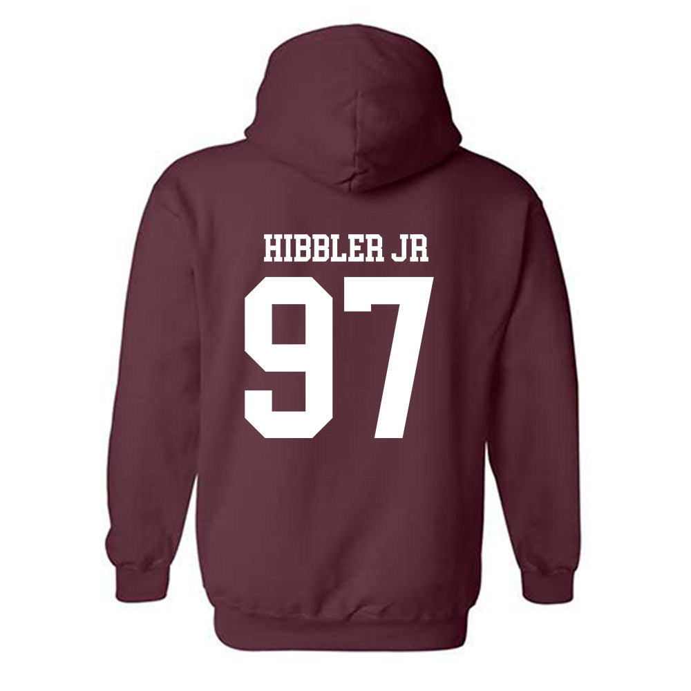 Mississippi State - NCAA Football : Terrance Hibbler Jr - Classic Shersey Hooded Sweatshirt-1