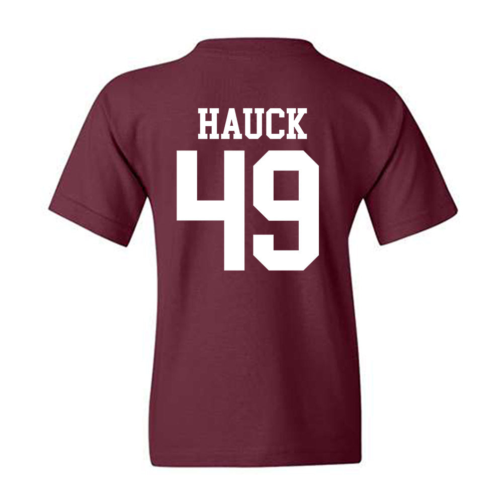 Mississippi State - NCAA Football : Marlon Hauck - Classic Shersey Youth T-Shirt-1