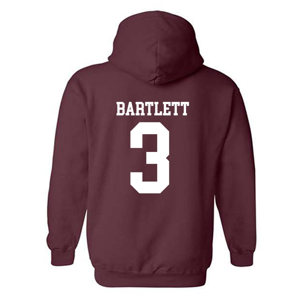 Mississippi State - NCAA Men's Basketball : Tee Bartlett - Classic Shersey Hooded Sweatshirt-1
