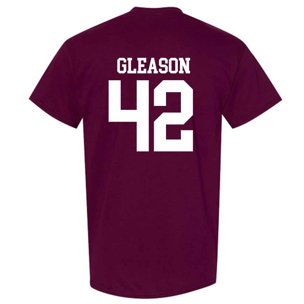 Mississippi State - NCAA Baseball : Jack Gleason - Classic Shersey T-Shirt-1