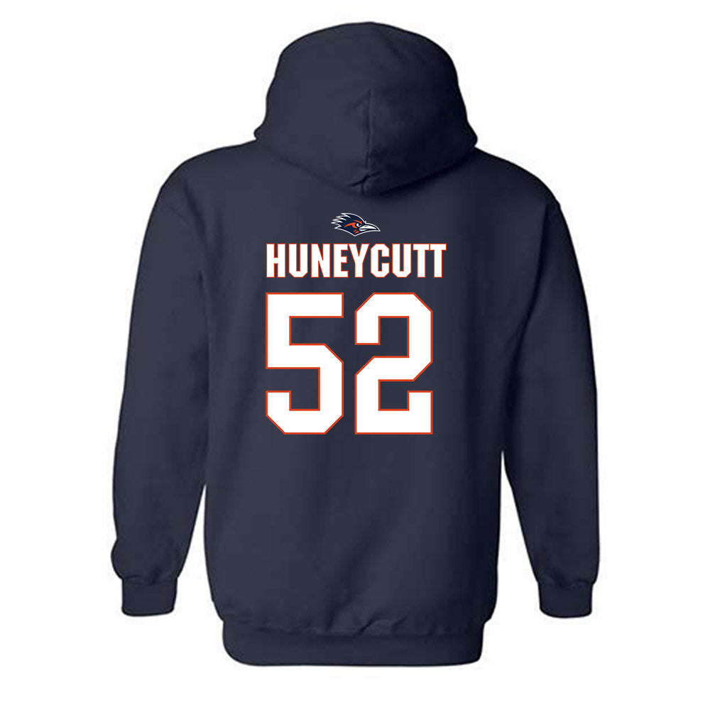 UTSA - NCAA Football : Preston Huneycutt - Classic Shersey Hooded Sweatshirt-1