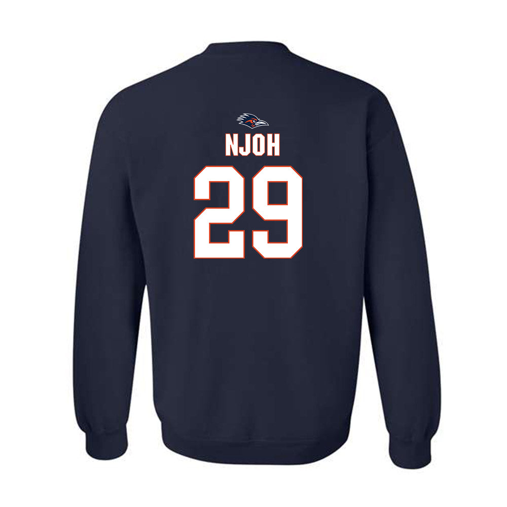 UTSA - NCAA Football : Tangoh Njoh - Classic Shersey Crewneck Sweatshirt-1