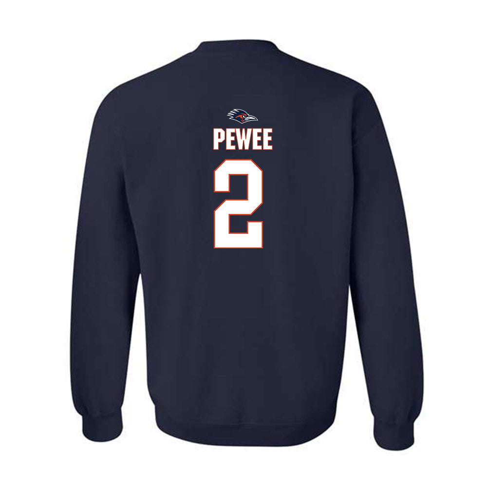 UTSA - NCAA Football : Owen Pewee - Classic Shersey Crewneck Sweatshirt-1