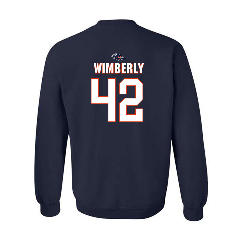 UTSA - NCAA Football : Daemian Wimberly - Classic Shersey Crewneck Sweatshirt-1