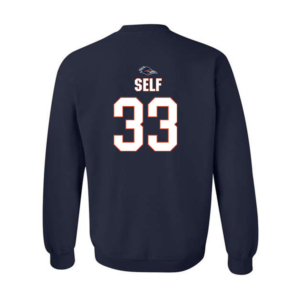 UTSA - NCAA Baseball : Ryan Self - Classic Shersey Crewneck Sweatshirt-1