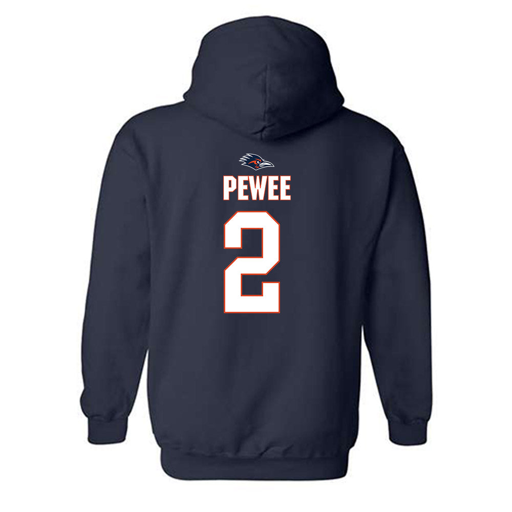 UTSA - NCAA Football : Owen Pewee - Classic Shersey Hooded Sweatshirt-1