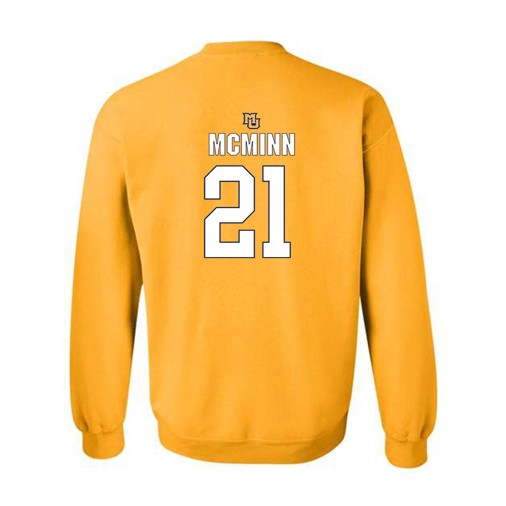 Marquette - NCAA Women's Soccer : Kiley McMinn - Generic Shersey Crewneck Sweatshirt-1