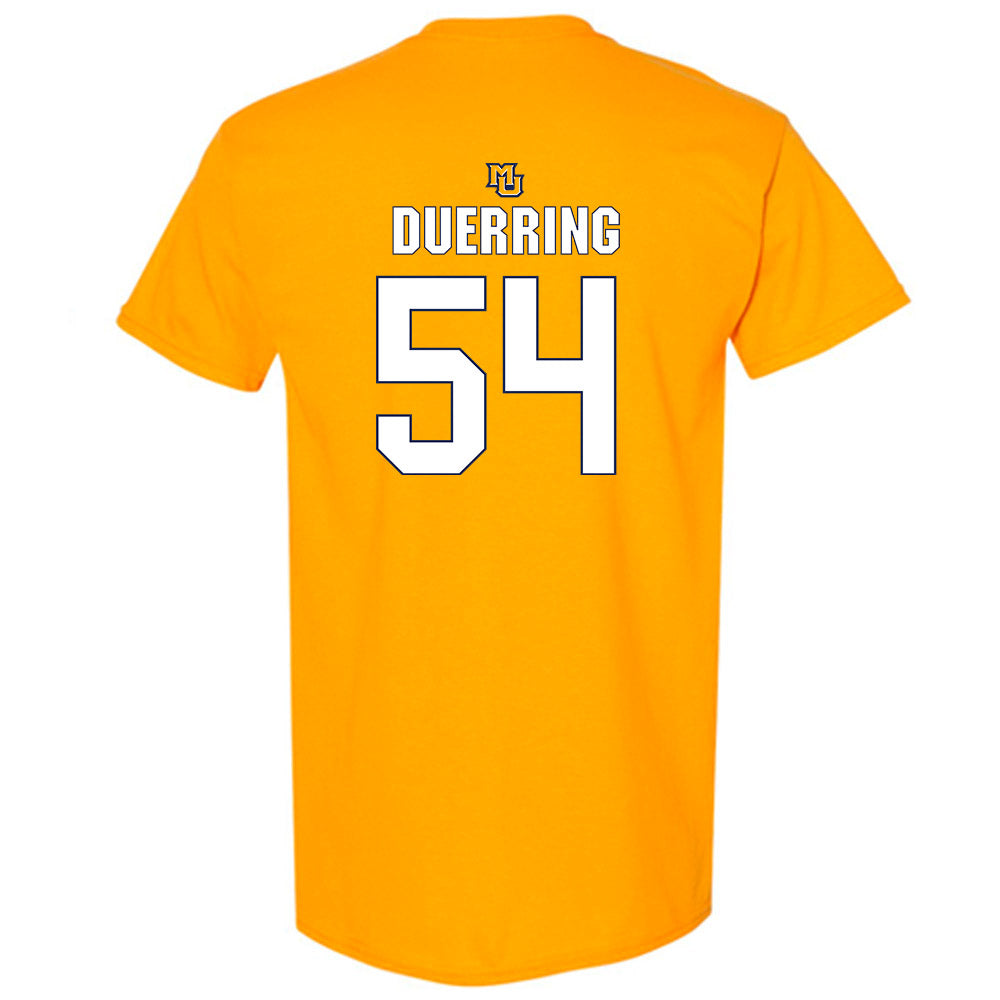 Marquette - NCAA Men's Lacrosse : Dylan Duerring - Generic Shersey T-Shirt-1