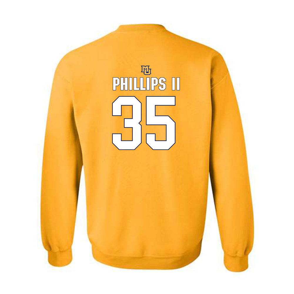 Marquette - NCAA Men's Basketball : Michael Phillips II - Generic Shersey Crewneck Sweatshirt-1