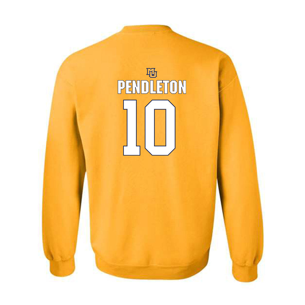 Marquette - NCAA Men's Soccer : Nico Pendleton - Generic Shersey Crewneck Sweatshirt-1