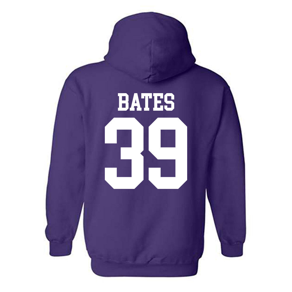 Kansas State - NCAA Football : Travis Bates - Classic Shersey Hooded Sweatshirt-1