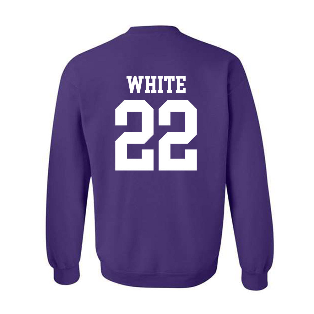 Kansas State - NCAA Women's Basketball : Ramiya White - Classic Shersey Crewneck Sweatshirt-1