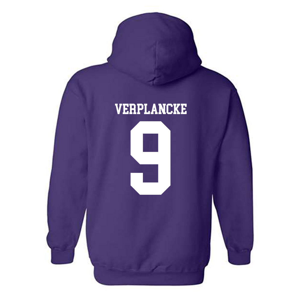 Kansas State - NCAA Women's Soccer : Jenna Verplancke - Classic Shersey Hooded Sweatshirt-1