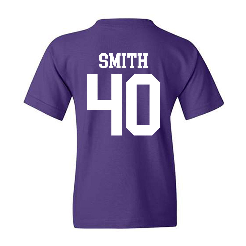 Kansas State - NCAA Baseball : Miles Smith - Classic Shersey Youth T-Shirt-1