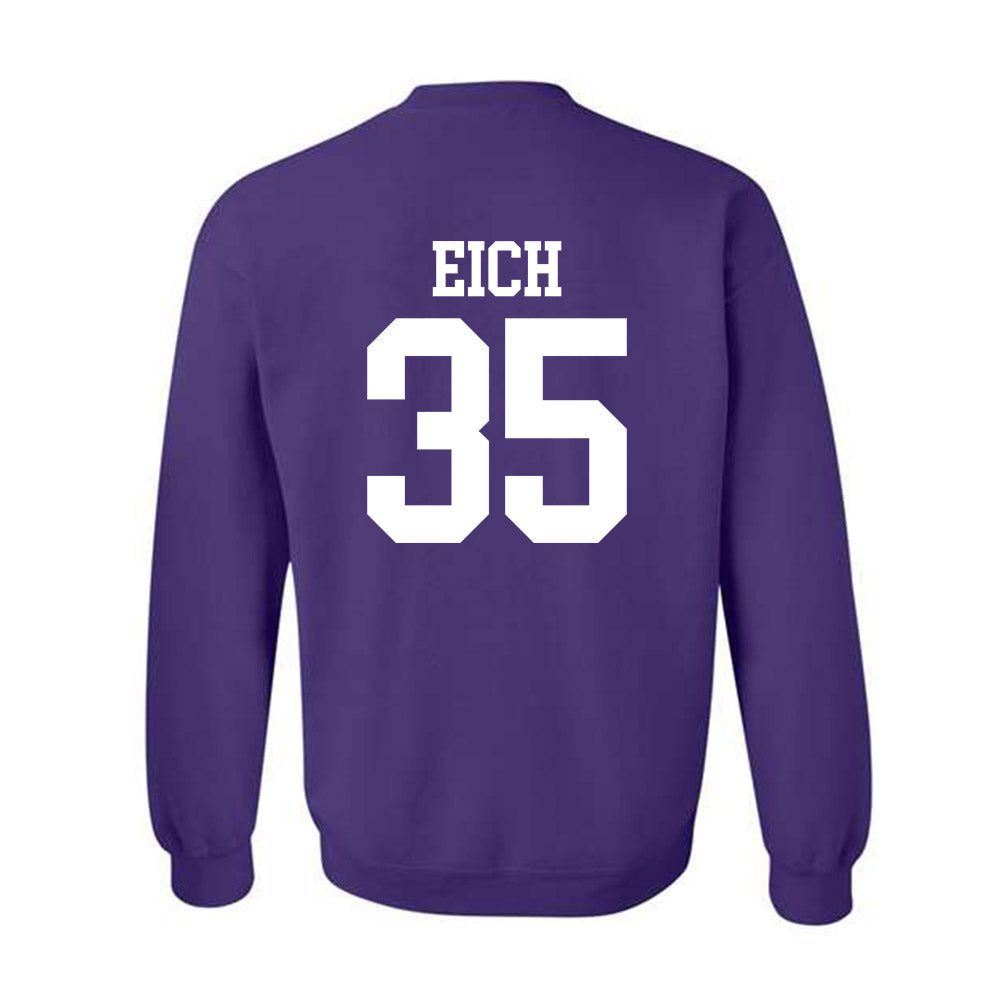 Kansas State - NCAA Baseball : Billy Eich - Classic Shersey Crewneck Sweatshirt-1