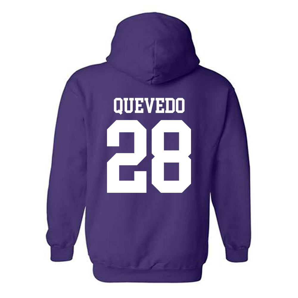 Kansas State - NCAA Baseball : Michael Quevedo - Classic Shersey Hooded Sweatshirt-1