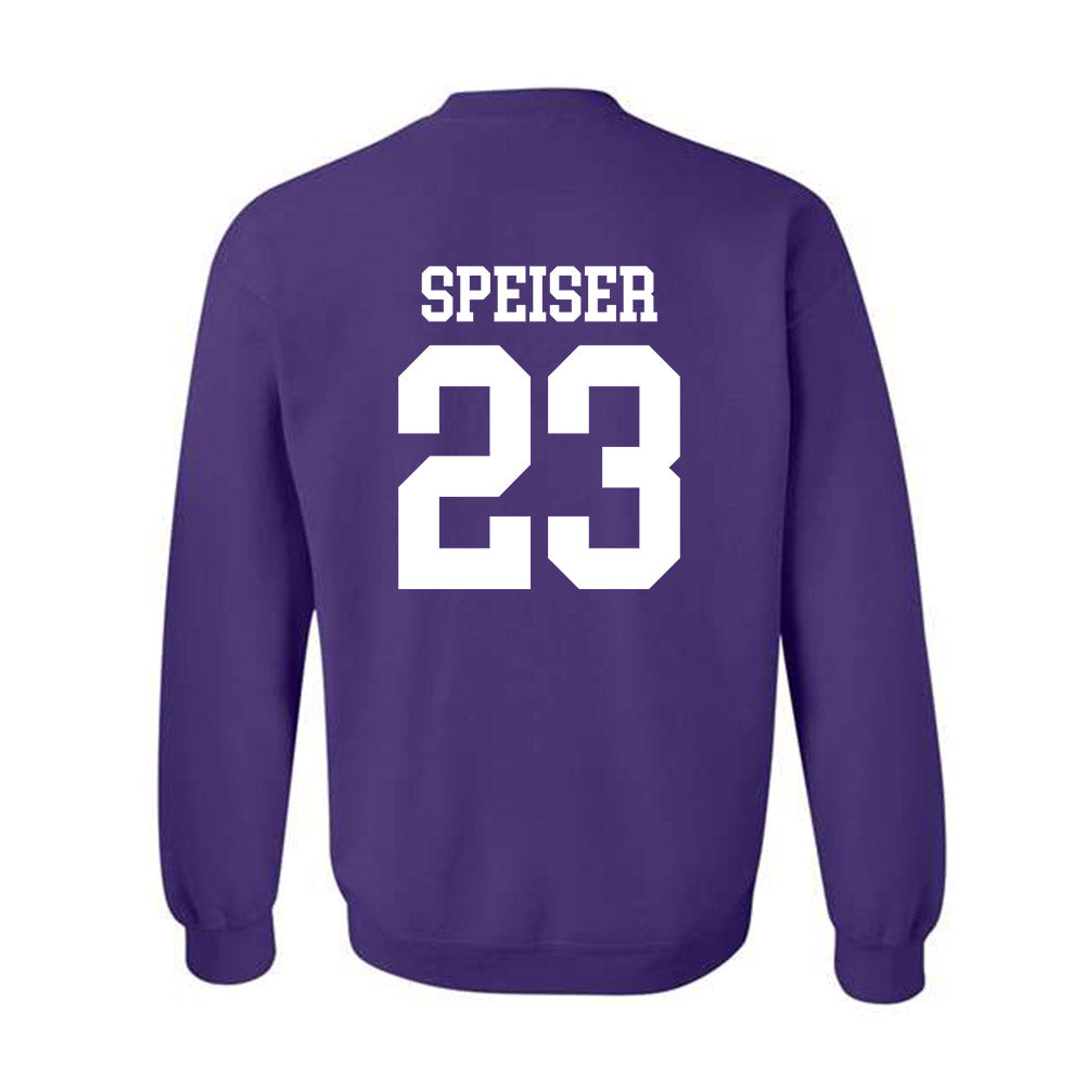 Kansas State - NCAA Women's Basketball : jordan speiser - Classic Shersey Crewneck Sweatshirt-1