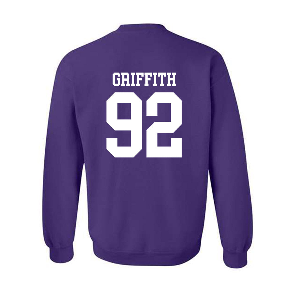Kansas State - NCAA Football : Truman Griffith - Classic Shersey Crewneck Sweatshirt-1