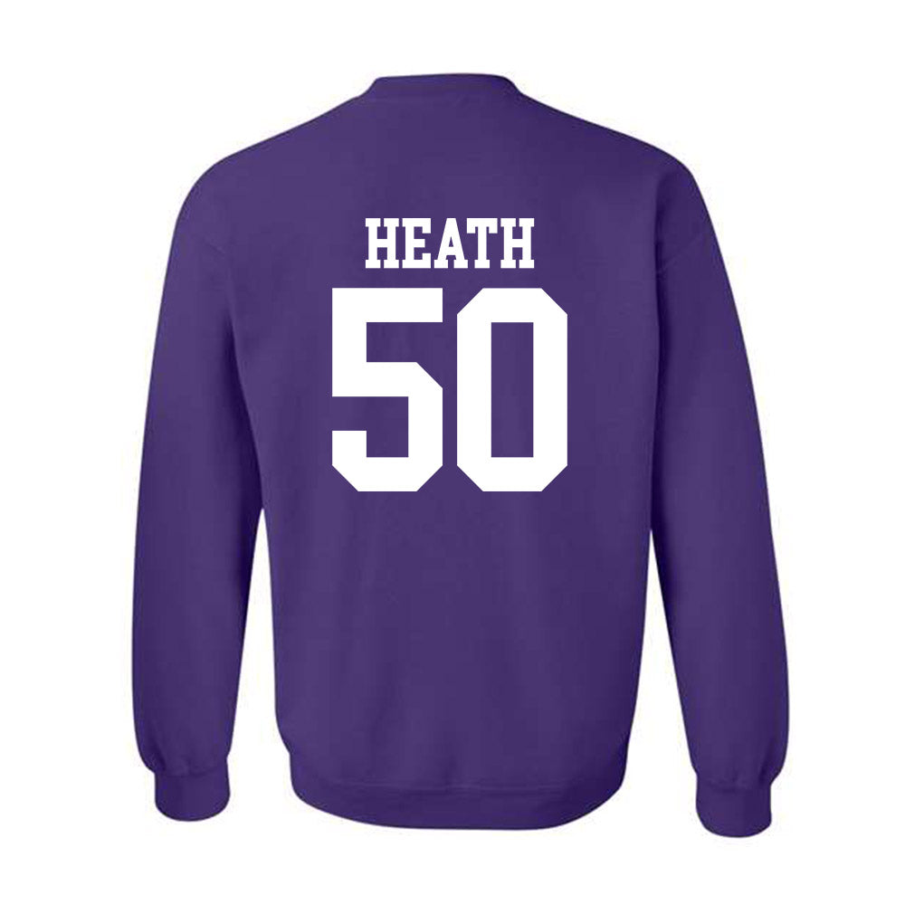 Kansas State - NCAA Football : Brock Heath - Classic Shersey Crewneck Sweatshirt-1