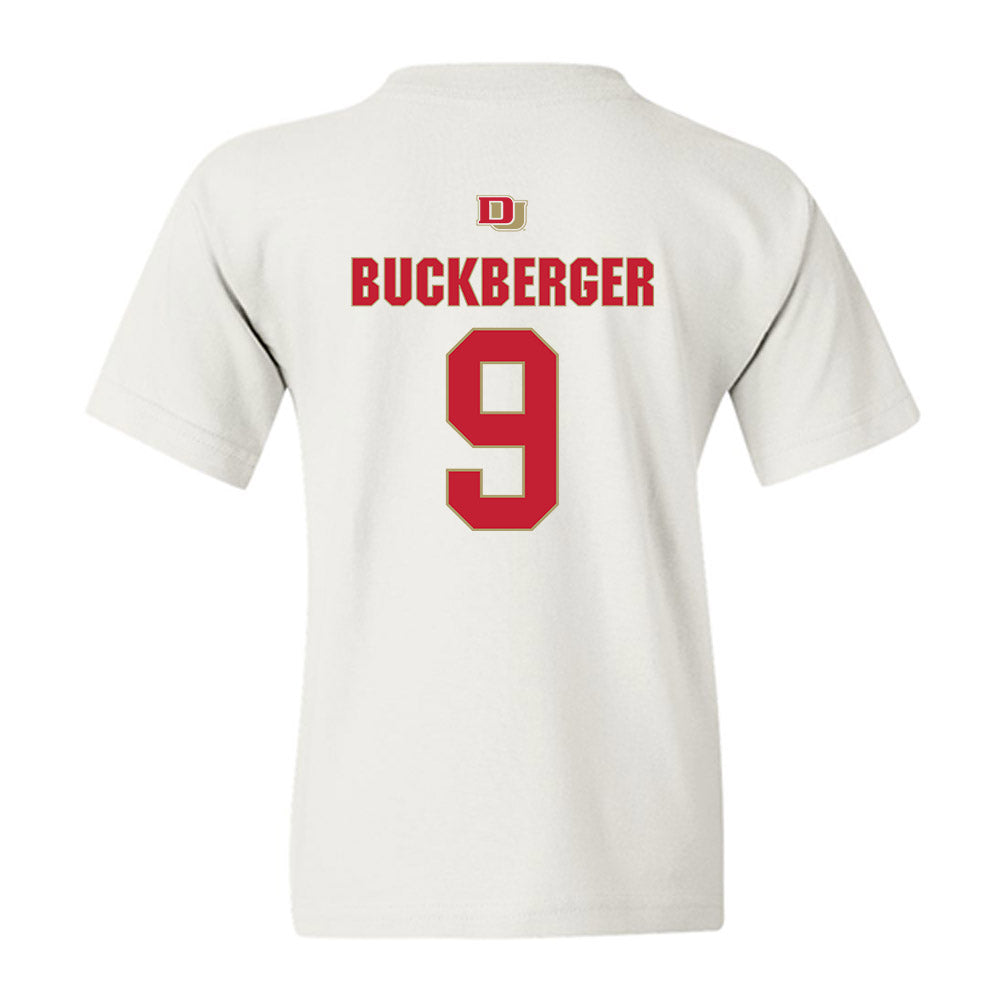 DU - NCAA Men's Ice Hockey : Boston Buckberger - Classic Shersey Youth T-Shirt-1