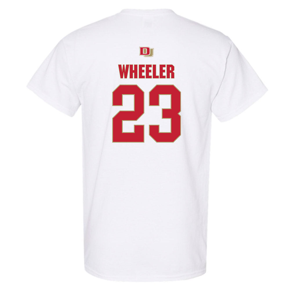 DU - NCAA Men's Soccer : Blake Wheeler - Classic Shersey T-Shirt-1