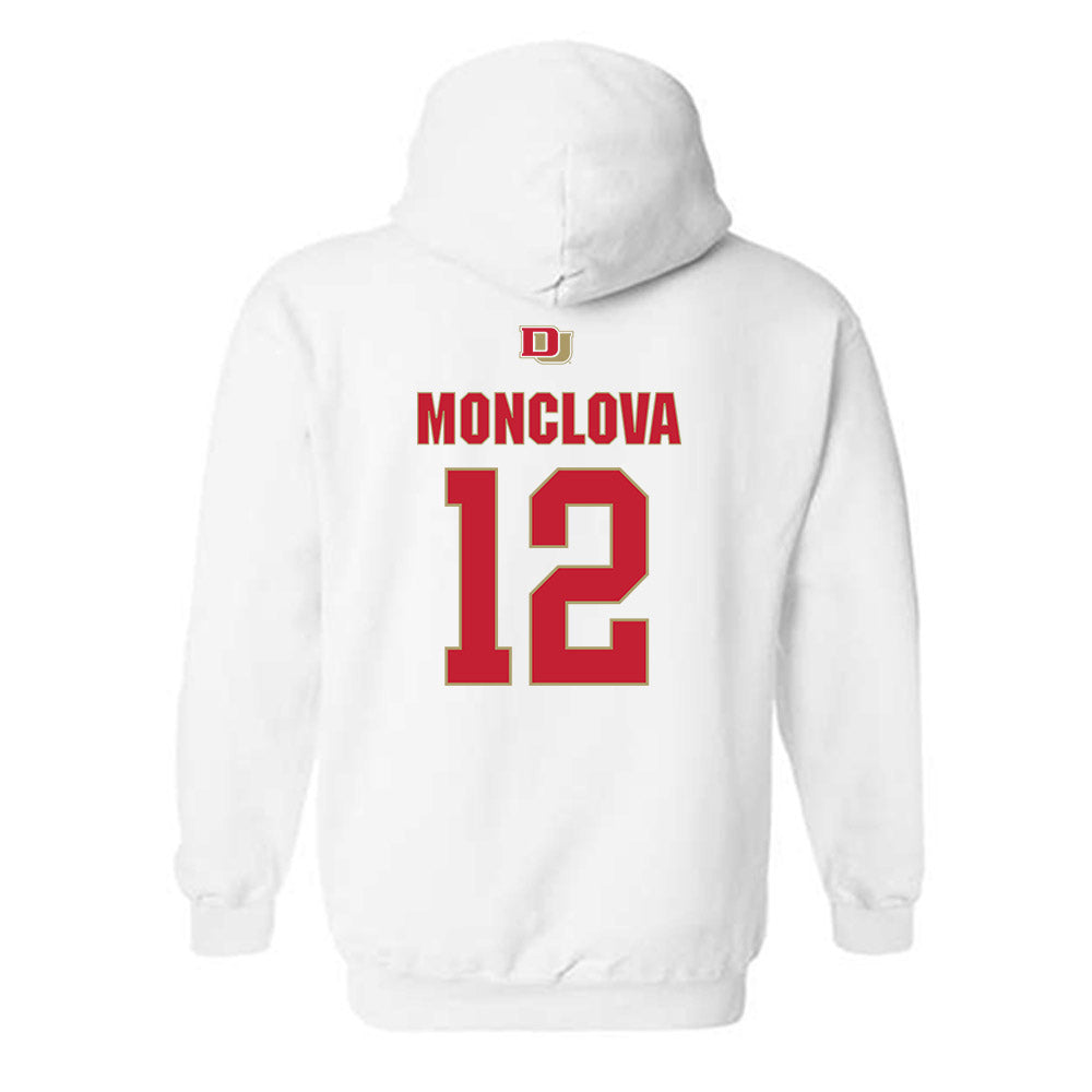 DU - NCAA Women's Basketball : Laia Monclova - Classic Shersey Hooded Sweatshirt-1