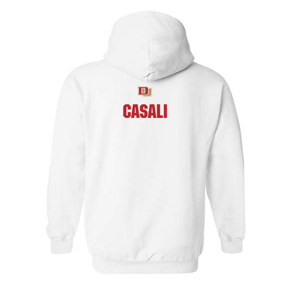 DU - NCAA Women's Gymnastics : Rosie Casali - Classic Shersey Hooded Sweatshirt-1