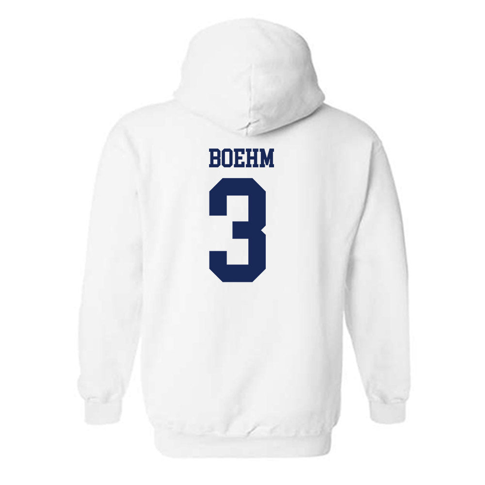 Marquette - NCAA Women's Lacrosse : Tessa Boehm - Generic Shersey Hooded Sweatshirt-1