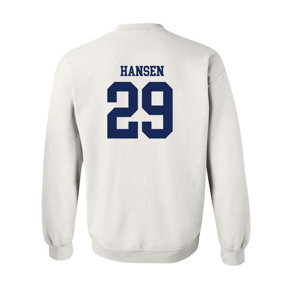 Marquette - NCAA Women's Lacrosse : Megan Hansen - Generic Shersey Crewneck Sweatshirt-1