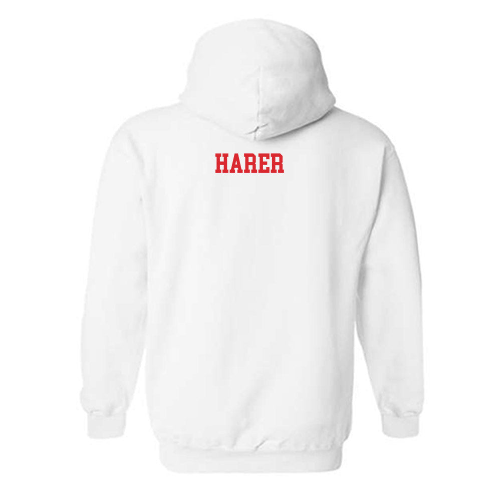 Rutgers - NCAA Wrestling : Conner Harer - Classic Shersey Hooded Sweatshirt-1