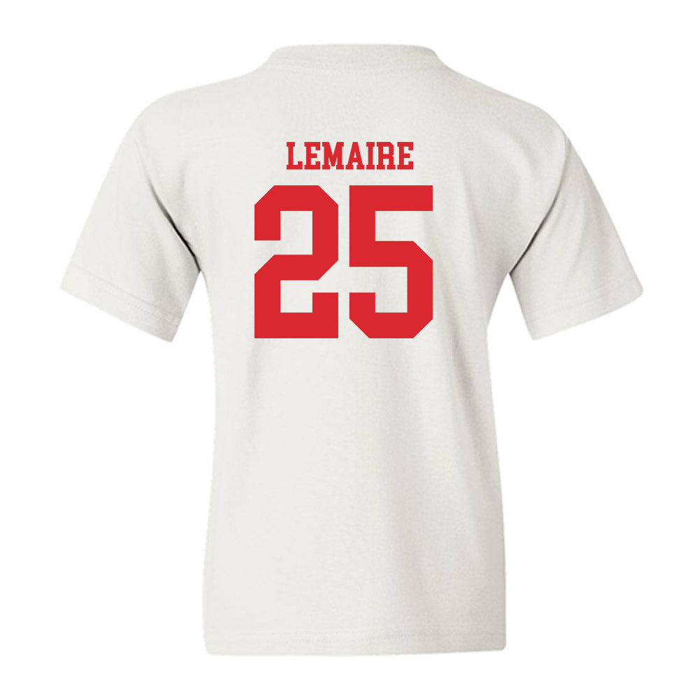 Rutgers - NCAA Men's Soccer : Cedric Lemaire - Classic Shersey Youth T-Shirt-1