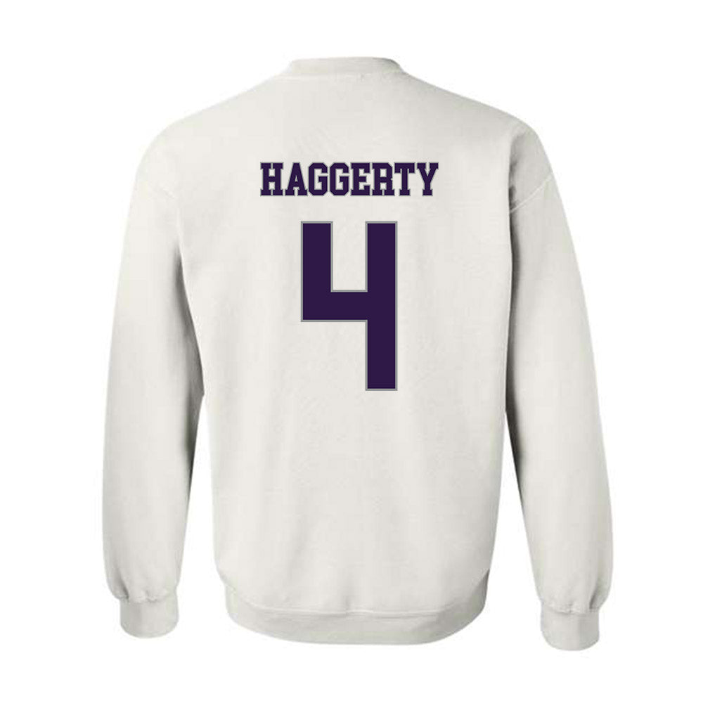 Kansas State - NCAA Men's Basketball : Pj Haggerty - Classic Shersey Crewneck Sweatshirt-1
