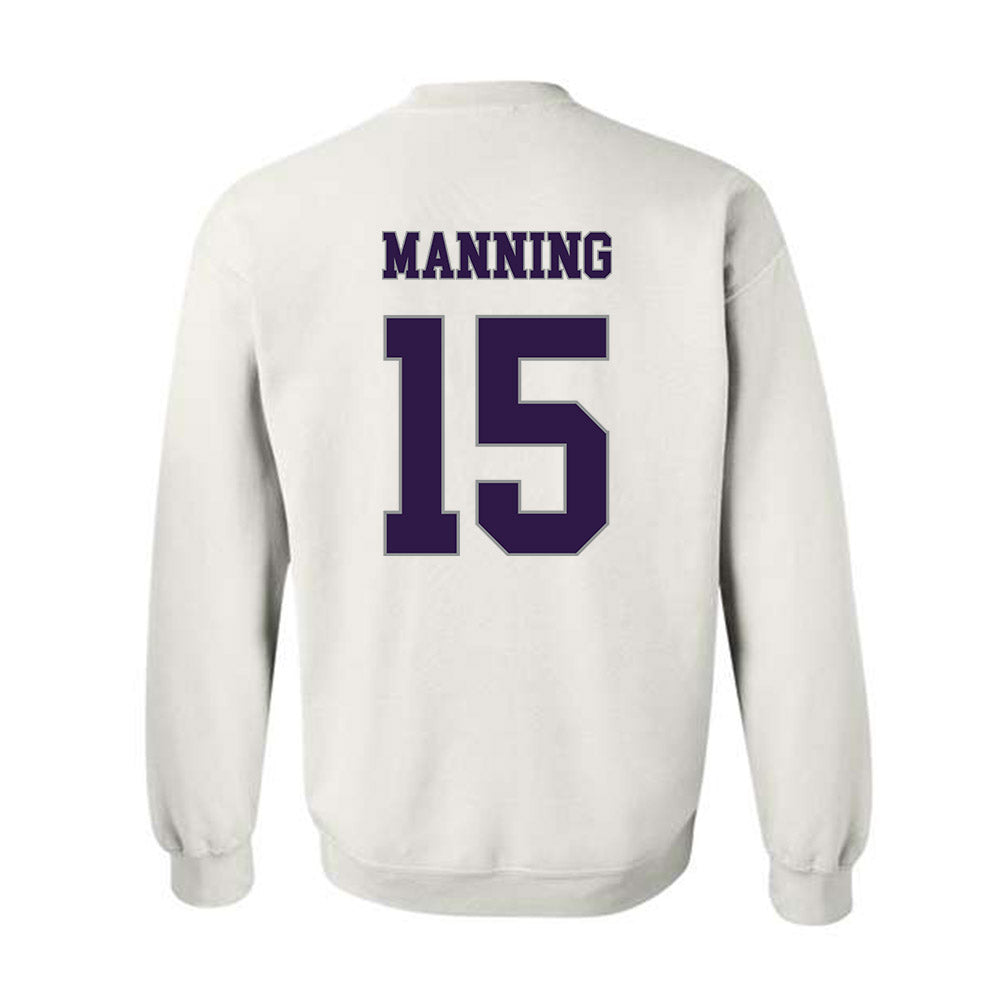 Kansas State - NCAA Men's Basketball : Taj Manning - Classic Shersey Crewneck Sweatshirt