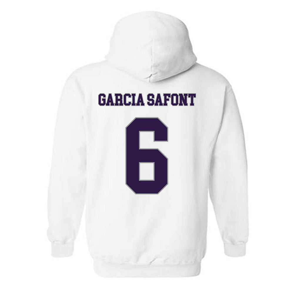 Kansas State - NCAA Women's Basketball : Gina Garcia Safont - Classic Shersey Hooded Sweatshirt-1