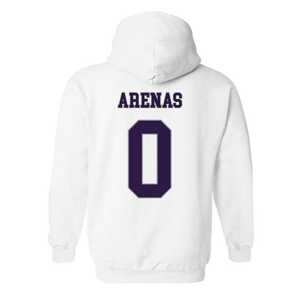 Kansas State - NCAA Women's Basketball : Izela Arenas - Classic Shersey Hooded Sweatshirt-1