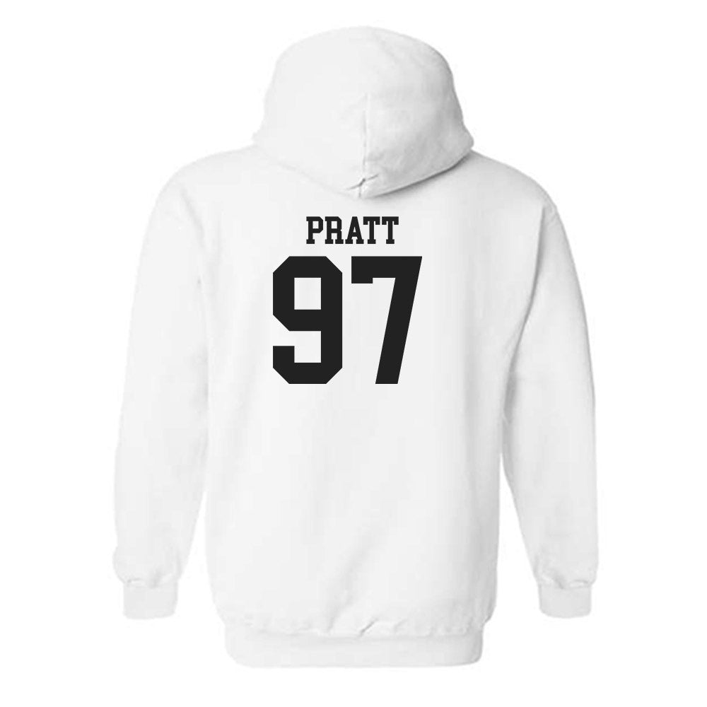 Wake Forest - NCAA Football : Josiah Pratt - Classic Shersey Hooded Sweatshirt-1