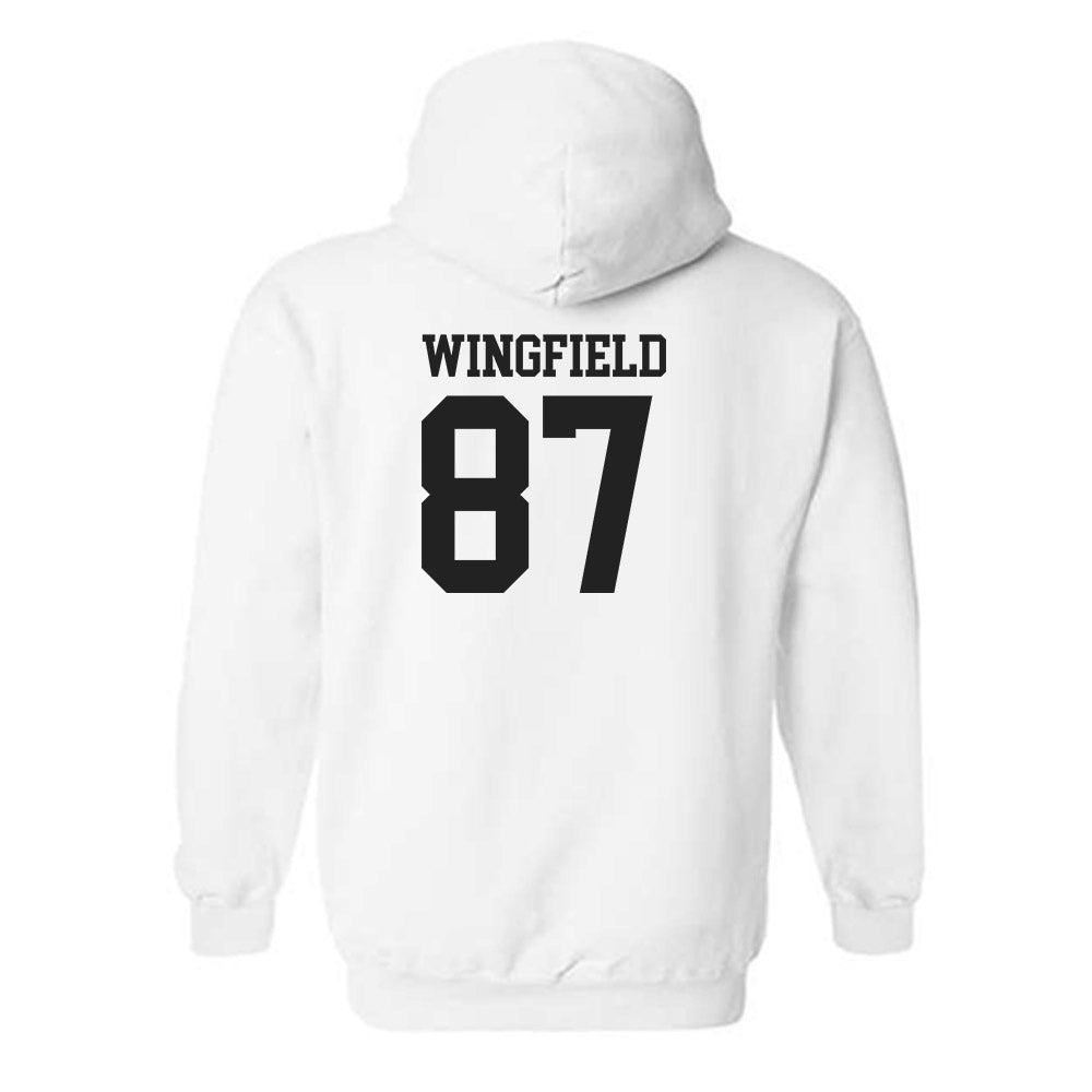 Wake Forest - NCAA Football : Charlie Wingfield - Classic Shersey Hooded Sweatshirt-1