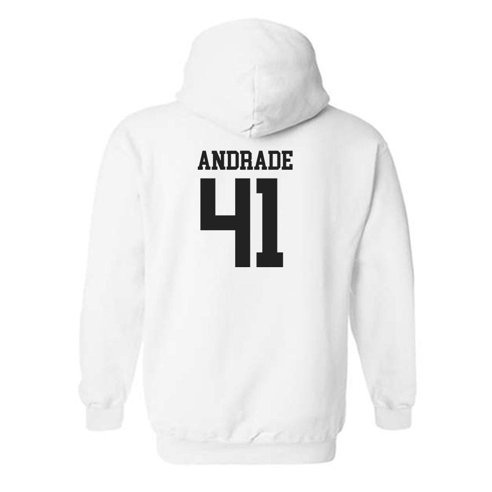 Wake Forest - NCAA Football : Mason Andrade - Classic Shersey Hooded Sweatshirt-1