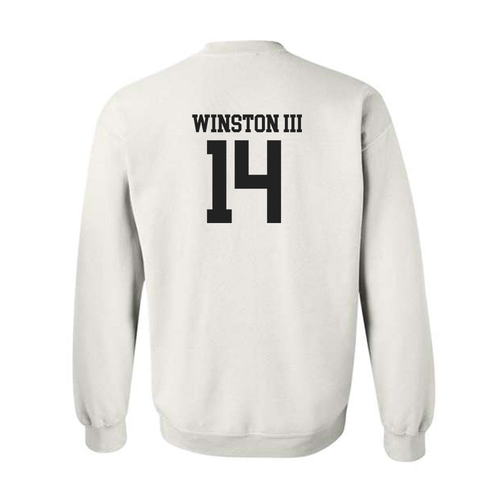 Wake Forest - NCAA Football : Braxton Winston III - Classic Shersey Crewneck Sweatshirt-1
