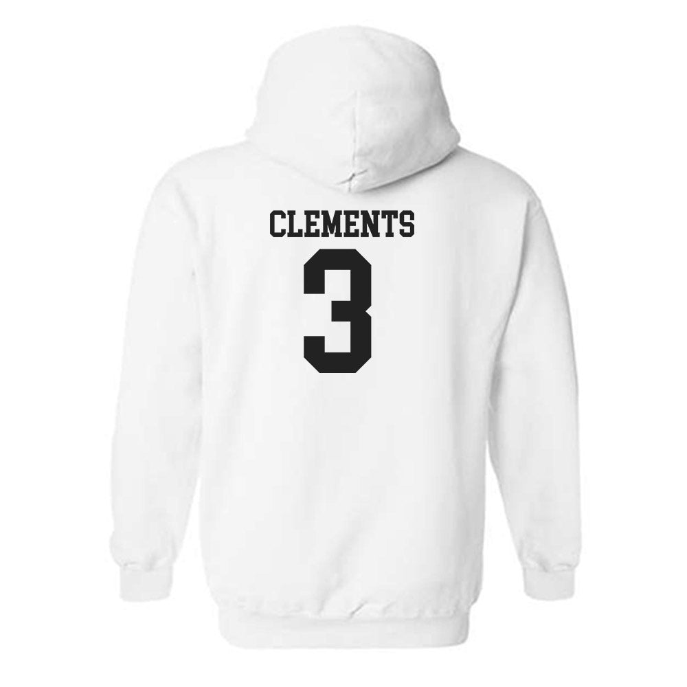 Wake Forest - NCAA Football : JaMario Clements - Classic Shersey Hooded Sweatshirt-1